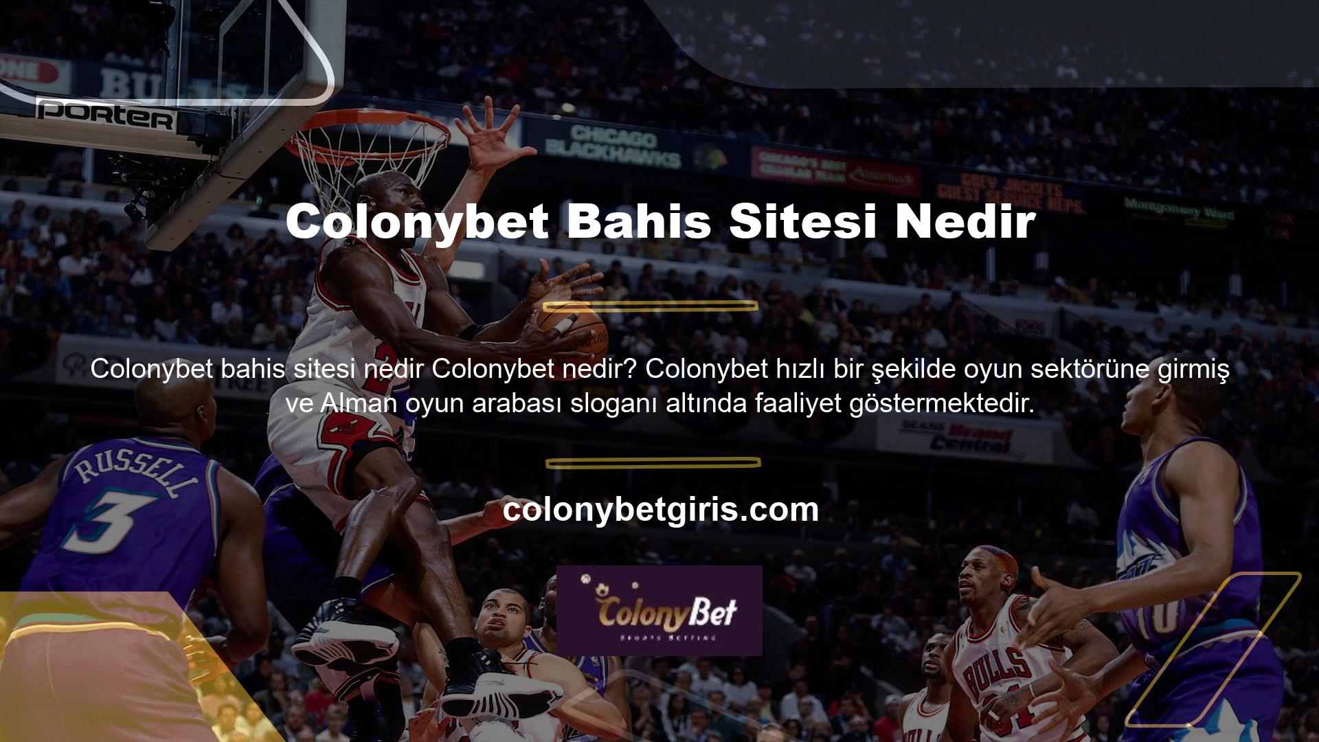 Colonybet, sektördeki lider web sitelerinden biridir ve kısa sürede mükemmel bir itibar kazanmıştır