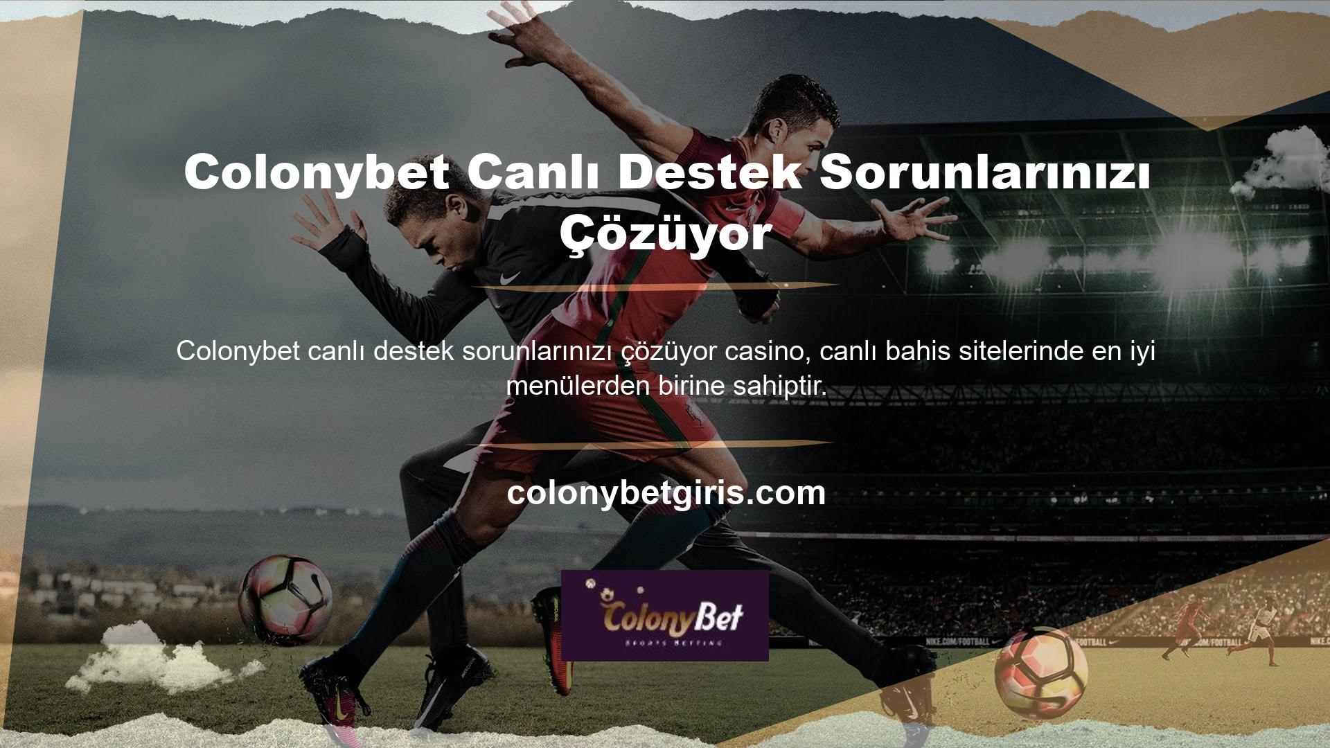 Bahis Ofisi, sitede ana sayfanın 4